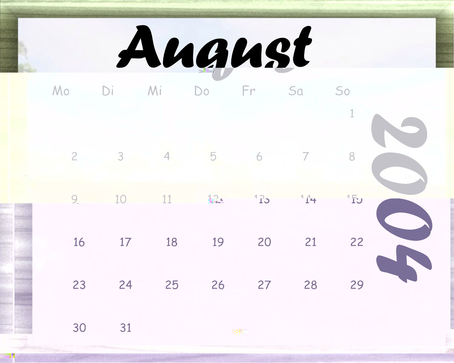 August